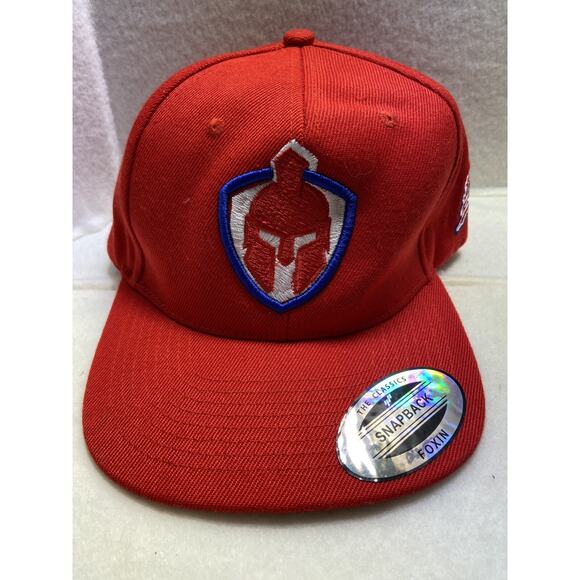 Spartan Red Foxin The Classics Snapback Baseball Cap Legends - Pre-Owned - READ - Picture 1 of 11